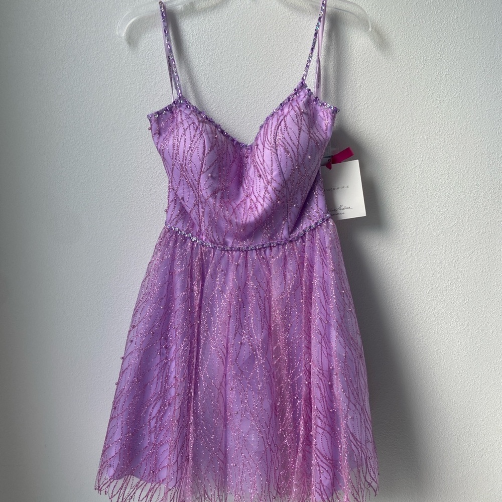 Morilee Orchid Purple Dress Style #9579